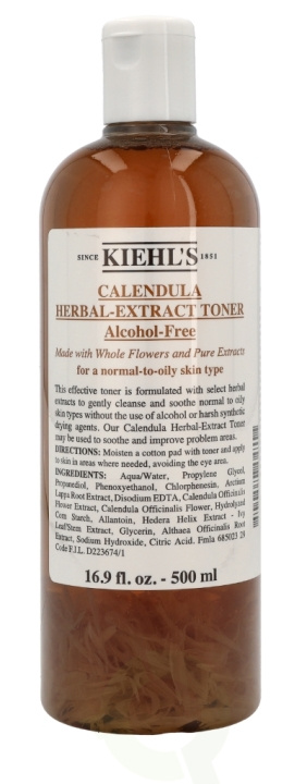 Kiehls Kiehl\'s Calendula Herbal Extract Toner 500 ml i gruppen SKÖNHET & HÄLSA / Hudvård / Ansiktsvård / Ansiktsvatten & Facemist hos TP E-commerce Nordic AB (C52439)