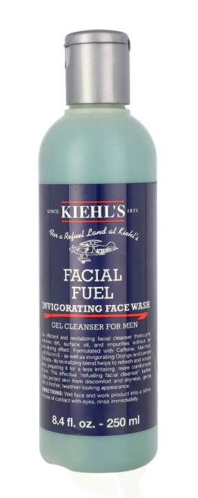 Kiehls Kiehl\'s Men Facial Fuel Energizing Face Wash 250 ml i gruppen SKÖNHET & HÄLSA / Hudvård / Ansiktsvård / Rengöring hos TP E-commerce Nordic AB (C52466)