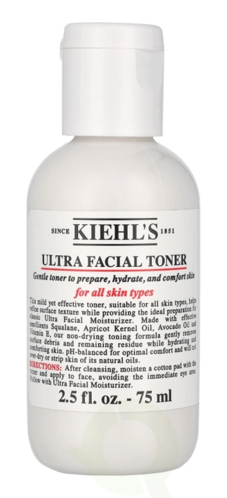 Kiehls Kiehl\'s Ultra Facial Toner 75 ml For All Skin Types i gruppen SKÖNHET & HÄLSA / Hudvård / Ansiktsvård / Rengöring hos TP E-commerce Nordic AB (C52479)