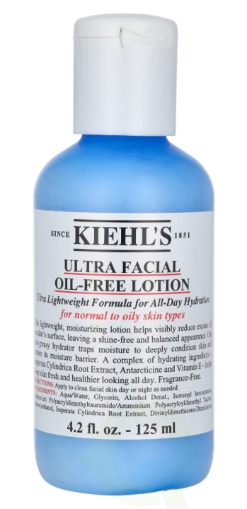 Kiehls Kiehl\'s Ultra Facial Oil-Free Lotion 125 ml For Normal To Oily Skin Types i gruppen SKÖNHET & HÄLSA / Hudvård / Ansiktsvård / Ansiktskräm hos TP E-commerce Nordic AB (C52481)