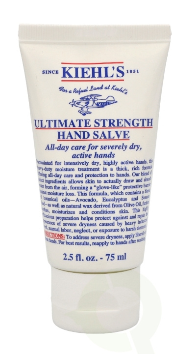 Kiehls Kiehl\'s Ultimate Strength Hand Salve 75 ml All-Day Café For Severely Dry , Active Hand i gruppen SKÖNHET & HÄLSA / Manikyr/Pedikyr / Handkräm hos TP E-commerce Nordic AB (C52496)