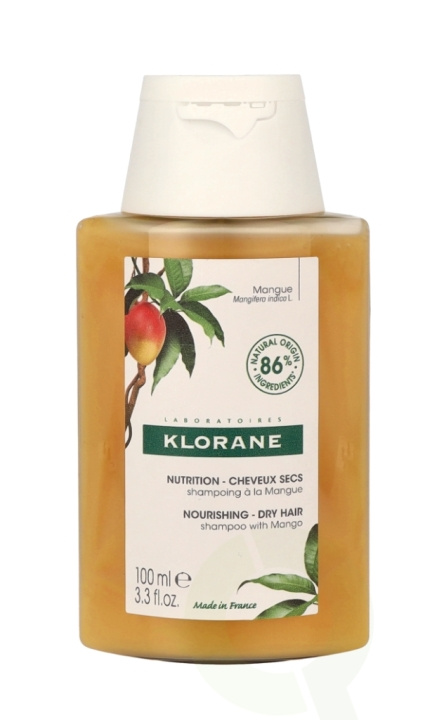Klorane Nourishing Shampoo With Mango Butter 100 ml Dry Hair i gruppen SKÖNHET & HÄLSA / Hår & Styling / Hårvårdsprodukter / Schampo hos TP E-commerce Nordic AB (C52644)