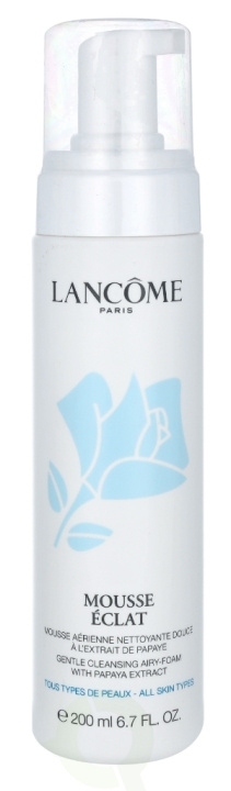 Lancome Mousse Eclat-Airy Foam 200 ml All Skin Types i gruppen SKÖNHET & HÄLSA / Hudvård / Ansiktsvård / Rengöring hos TP E-commerce Nordic AB (C52941)