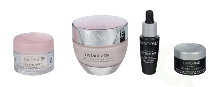 Lancome Hydra Zen Anti-Stress Moisturizing Cream Set 80 ml Cream 50ml/Night Cream 15ml/Eye Cream 5ml/Serum 10ml i gruppen SKÖNHET & HÄLSA / Presentkit / Presentkit För Henne hos TP E-commerce Nordic AB (C52996)