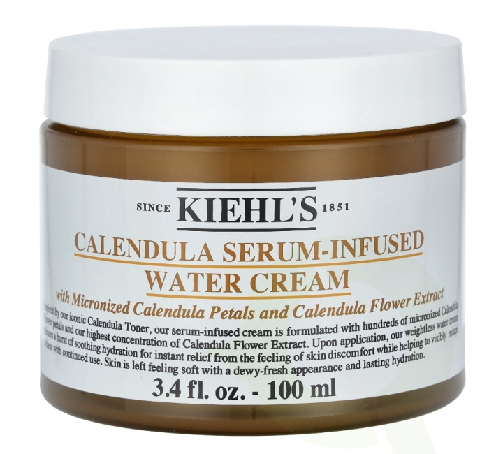 Kiehls Kiehl\'s Calendula Serum-Infused Water Cream 100 ml i gruppen SKÖNHET & HÄLSA / Hudvård / Ansiktsvård / Ansiktskräm hos TP E-commerce Nordic AB (C53242)