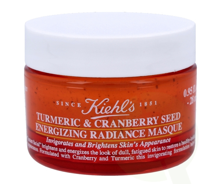 Kiehls Kiehl\'s Turmeric & Cranberry Seed Energizing Radiance Masks 28 ml i gruppen SKÖNHET & HÄLSA / Hudvård / Ansiktsvård / Masker hos TP E-commerce Nordic AB (C53243)