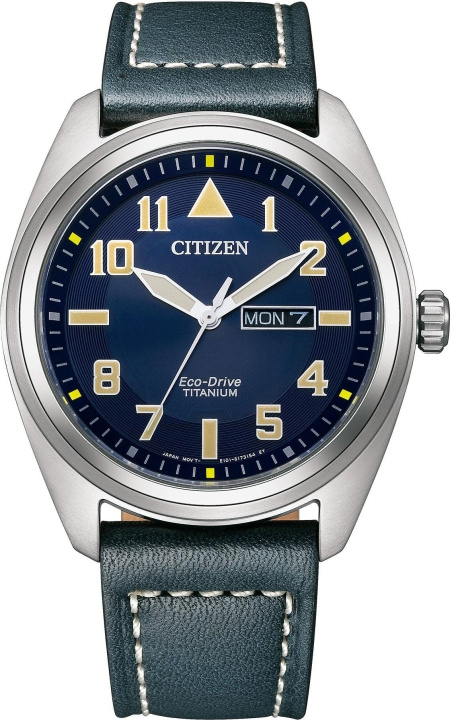 Citizen Garrison Eco-Drive BM8560-45L - armbandsur, 42 mm, blå i gruppen SPORT, FRITID & HOBBY / Accessoarer / Klockor hos TP E-commerce Nordic AB (C53378)
