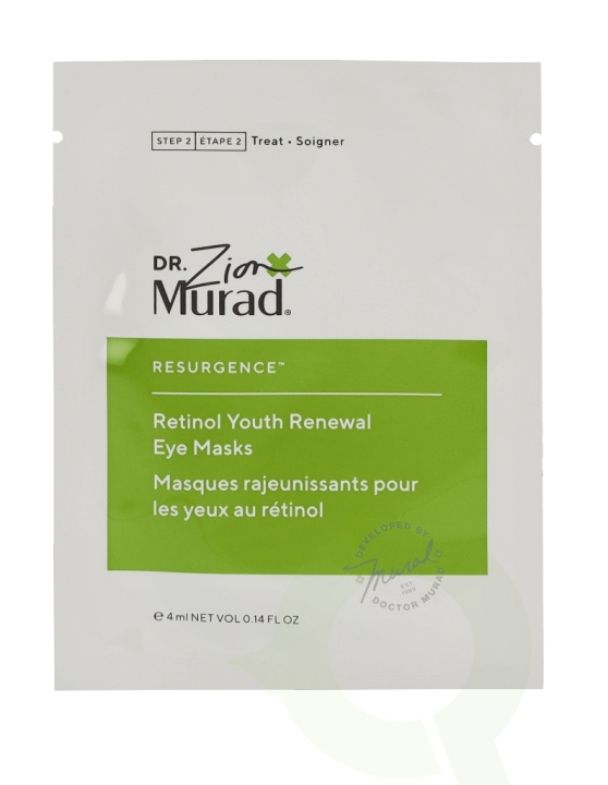 Murad Skincare Murad Retinol Youth Renewal Eye Masks 5 Piece i gruppen SKÖNHET & HÄLSA / Hudvård / Ansiktsvård / Ögonkräm hos TP E-commerce Nordic AB (C53508)