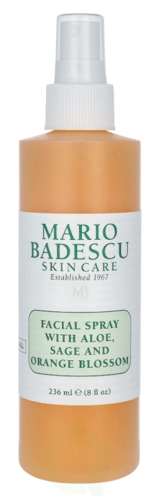 Mario Badescu Facial Spray With Aloe, Sage & Orange Blossom 236 ml i gruppen SKÖNHET & HÄLSA / Hudvård / Ansiktsvård / Ansiktsvatten & Facemist hos TP E-commerce Nordic AB (C53591)