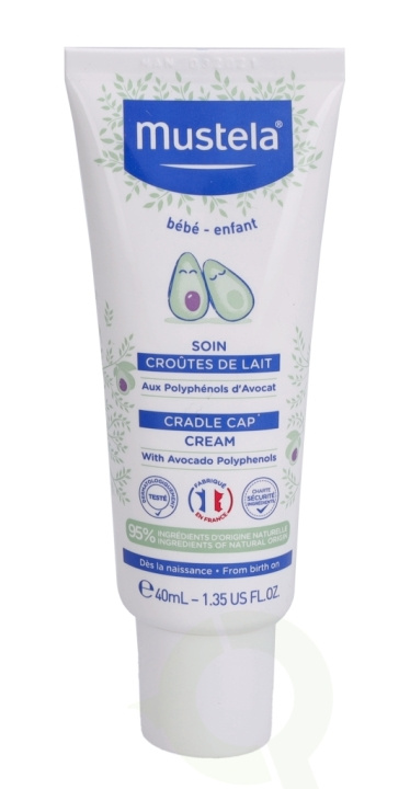 Mustela Bebe Cradle Cap Cream 40 ml i gruppen SKÖNHET & HÄLSA / Hudvård / Kroppsvård / Body lotion hos TP E-commerce Nordic AB (C53855)