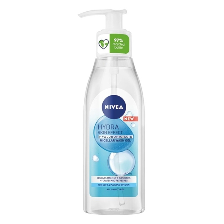 Nivea Hydra Skin Effect Micellar Face Wash 150ml i gruppen SKÖNHET & HÄLSA / Hudvård / Ansiktsvård / Rengöring hos TP E-commerce Nordic AB (C54113)