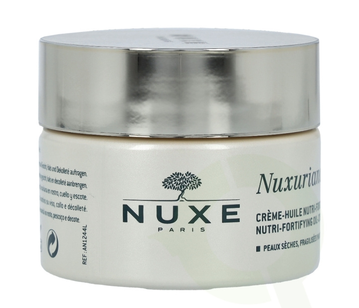 Nuxe Nuxuriance Gold Nutri-Fortifying Oil Cream 50 ml Dry Skin, Weakened By Age i gruppen SKÖNHET & HÄLSA / Hudvård / Ansiktsvård / Ansiktskräm hos TP E-commerce Nordic AB (C54309)