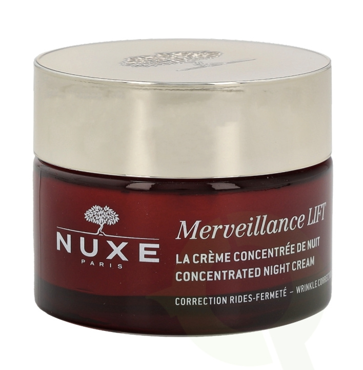 Nuxe Merveillance Lift Concentrated Night Cream 50 ml All skin Types i gruppen SKÖNHET & HÄLSA / Hudvård / Ansiktsvård / Ansiktskräm hos TP E-commerce Nordic AB (C54338)