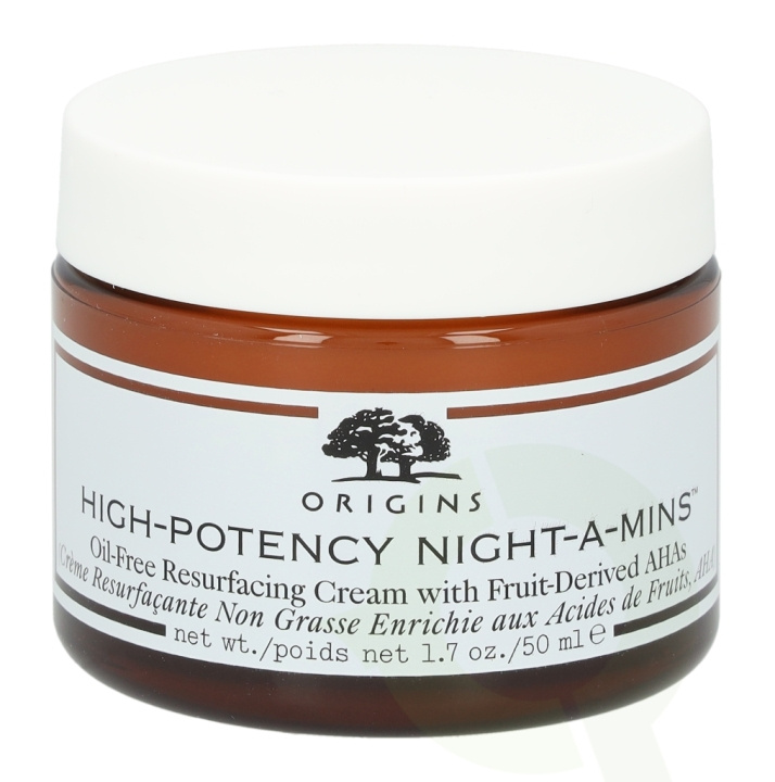 Origins High-Potency Night-A-Mins Resurfacing Cream 50 ml Oil-Free i gruppen SKÖNHET & HÄLSA / Hudvård / Ansiktsvård / Ansiktskräm hos TP E-commerce Nordic AB (C54720)