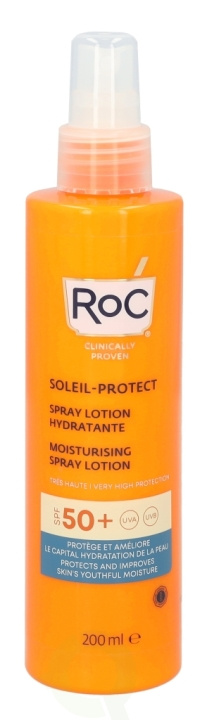 ROC Soleil-Protect Moisturising Spray Lotion SPF50 200 ml i gruppen SKÖNHET & HÄLSA / Hudvård / Solskydd & Tanning / Solskydd hos TP E-commerce Nordic AB (C54982)