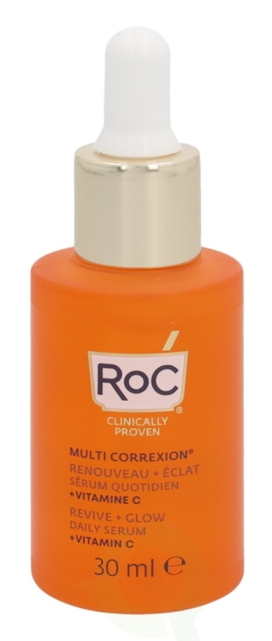 ROC Multi Correxion Revive & Glow Daily Serum 30 ml Revive + Glow i gruppen SKÖNHET & HÄLSA / Hudvård / Ansiktsvård / Serum Hud hos TP E-commerce Nordic AB (C54998)