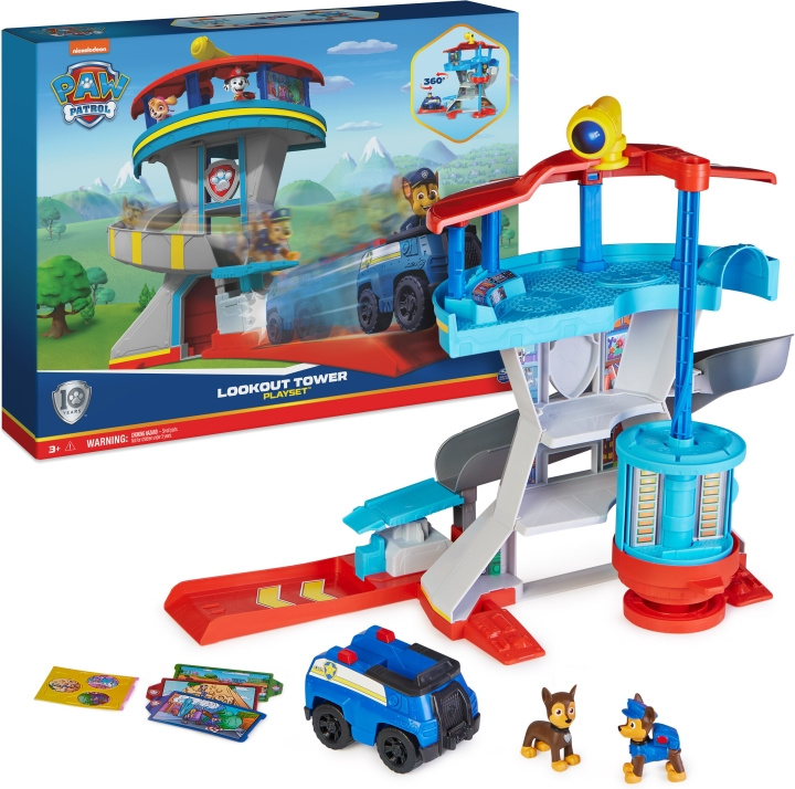 Paw Patrol Lookout Tower Lekset i gruppen LEKSAKER, BARN- & BABYPRODUKTER / Leksaker / Övriga leksaker hos TP E-commerce Nordic AB (C55313)