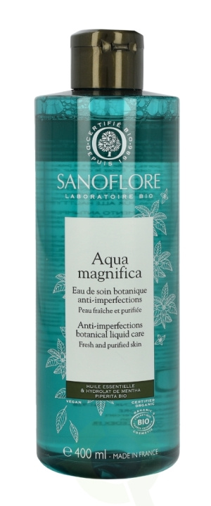 Sanoflore Aqua Magnifica Botanical Liquid Care 400 ml i gruppen SKÖNHET & HÄLSA / Hudvård / Ansiktsvård / Rengöring hos TP E-commerce Nordic AB (C55665)