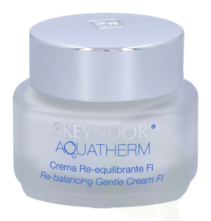 Skeyndor Aquatherm Re-Balancing Gentle Cream FI 50 ml i gruppen SKÖNHET & HÄLSA / Hudvård / Ansiktsvård / Dagkräm hos TP E-commerce Nordic AB (C55903)