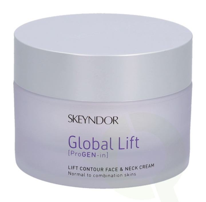Skeyndor Global Lift Contour Face & Neck Cream 50 ml Normal To combination Skins i gruppen SKÖNHET & HÄLSA / Hudvård / Ansiktsvård / Ansiktskräm hos TP E-commerce Nordic AB (C55915)