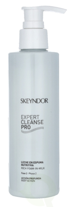 Skeyndor Expert Cleanse Pro Rich Foam-In-Milk 200 ml i gruppen SKÖNHET & HÄLSA / Hudvård / Ansiktsvård / Rengöring hos TP E-commerce Nordic AB (C55987)