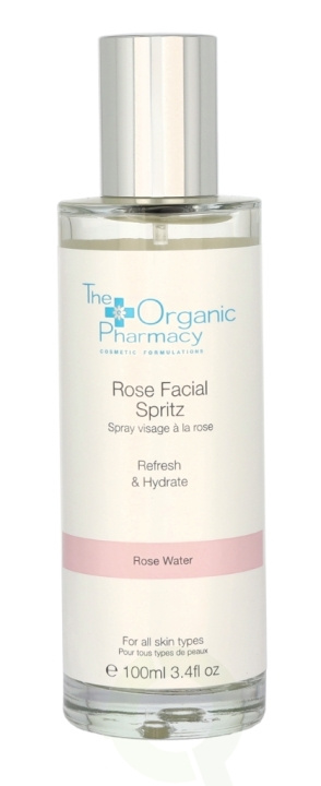 The Organic Pharmacy Rose Facial Spritz 100 ml For All Skin Types i gruppen SKÖNHET & HÄLSA / Hudvård / Ansiktsvård / Rengöring hos TP E-commerce Nordic AB (C56197)