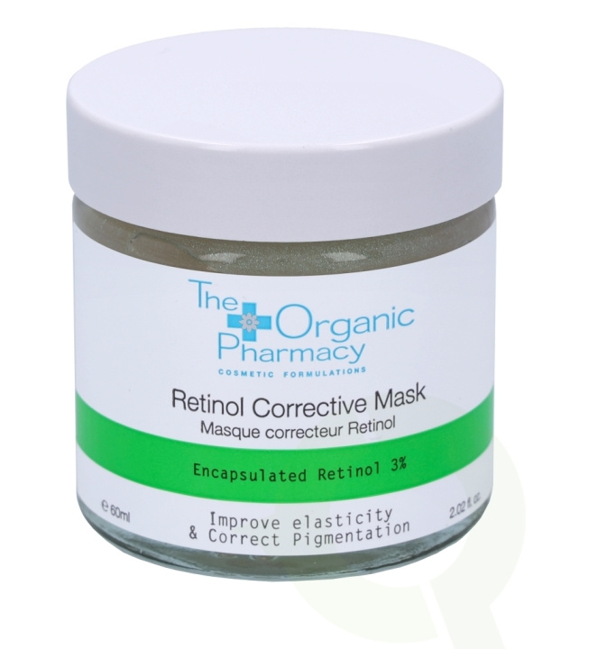 The Organic Pharmacy Retinol Corrective Mask 60 ml Improve Elasticity & Correct Pigmentation i gruppen SKÖNHET & HÄLSA / Hudvård / Ansiktsvård / Masker hos TP E-commerce Nordic AB (C56261)
