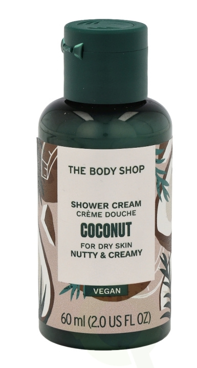 The Body Shop Shower Cream 60 ml Coconut i gruppen SKÖNHET & HÄLSA / Hudvård / Kroppsvård / Bad & Duschcreme hos TP E-commerce Nordic AB (C56312)