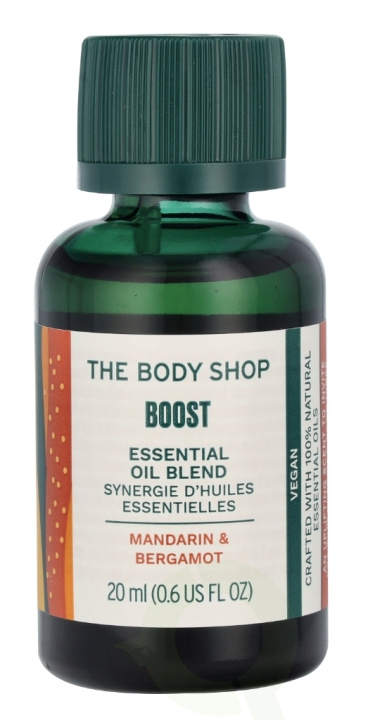 The Body Shop Boost Essential Oil Blend 20 ml Mandarin & Bergamot i gruppen SKÖNHET & HÄLSA / Hudvård / Kroppsvård / Kroppsolja hos TP E-commerce Nordic AB (C56366)