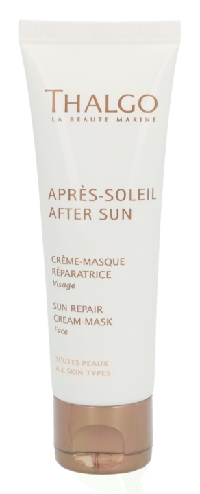 Thalgo After Sun Sun Repair Cream-Mask 50 ml All Skin Types i gruppen SKÖNHET & HÄLSA / Hudvård / Ansiktsvård / Masker hos TP E-commerce Nordic AB (C56425)