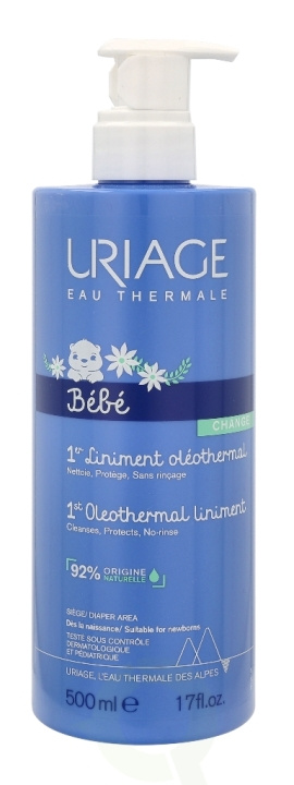 Uriage Bebe 1st Oleothermal Liniment 500 ml i gruppen LEKSAKER, BARN- & BABYPRODUKTER / Babysaker / Sköta & Hygien hos TP E-commerce Nordic AB (C56559)