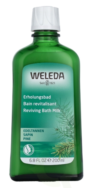 Weleda Pine Reviving Bath Milk 200 ml i gruppen SKÖNHET & HÄLSA / Hudvård / Kroppsvård / Bad & Duschcreme hos TP E-commerce Nordic AB (C56732)