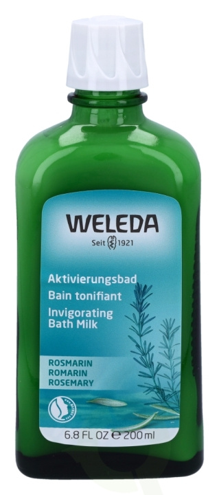 Weleda Rosemary Invigorating Bath Milk 200 ml i gruppen SKÖNHET & HÄLSA / Hudvård / Kroppsvård / Bad & Duschcreme hos TP E-commerce Nordic AB (C56733)