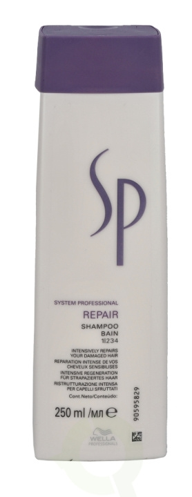 Wella SP - Repair Shampoo 250 ml For Damaged Hair i gruppen SKÖNHET & HÄLSA / Hår & Styling / Hårvårdsprodukter / Schampo hos TP E-commerce Nordic AB (C56841)