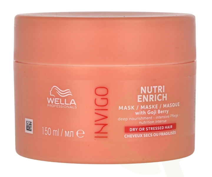 Wella Invigo - Nutri-Enrich Deep Nourishing Mask 150 ml With Goji Berry i gruppen SKÖNHET & HÄLSA / Hår & Styling / Hårvårdsprodukter / Hårinpackning hos TP E-commerce Nordic AB (C56865)