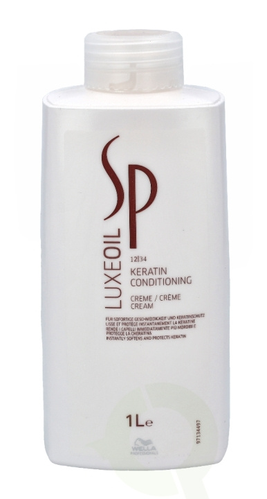 Wella SP - Luxe Oil Cream 1000 ml Keratin Conditioning i gruppen SKÖNHET & HÄLSA / Hår & Styling / Hårvårdsprodukter / Balsam hos TP E-commerce Nordic AB (C56897)