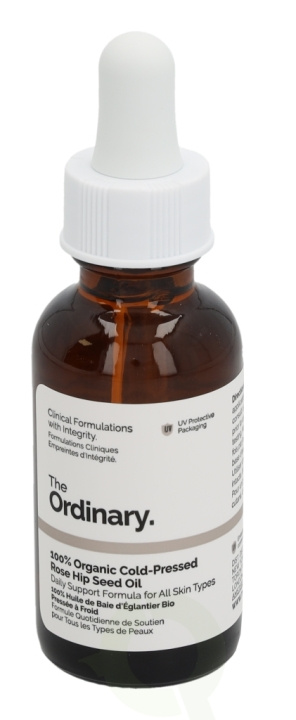 The Ordinary 100% Organic Rose Hip Seed Oil 30 ml For All Skin Types i gruppen SKÖNHET & HÄLSA / Hudvård / Ansiktsvård / Ansiktsolja hos TP E-commerce Nordic AB (C56915)