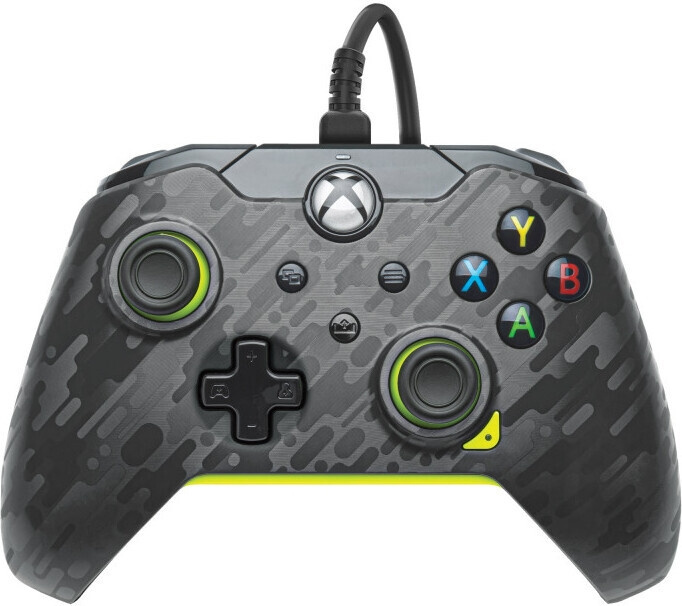 PDP Gaming Wired Controller - trådbunden spelkontroll, Electric Carbon, PC / Xbox i gruppen HEMELEKTRONIK / Spelkonsoler & Tillbehör / Xbox Series X/S hos TP E-commerce Nordic AB (C57197)