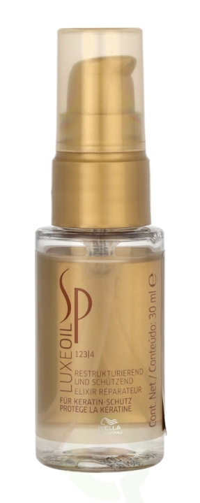 Wella SP - Luxe Oil Reconstructive Elixir 30 ml For Keratin Protection i gruppen SKÖNHET & HÄLSA / Hår & Styling / Hårvårdsprodukter / Hårolja hos TP E-commerce Nordic AB (C57526)