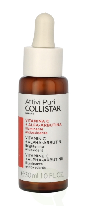 Collistar Pure Actives Vitamine C + Aplha-Arbutin Serum 30 ml i gruppen SKÖNHET & HÄLSA / Hudvård / Ansiktsvård / Serum Hud hos TP E-commerce Nordic AB (C57545)