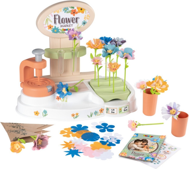 Smoby SAS Smoby Flower Market i gruppen LEKSAKER, BARN- & BABYPRODUKTER / Leksaker / Pyssel hos TP E-commerce Nordic AB (C57831)