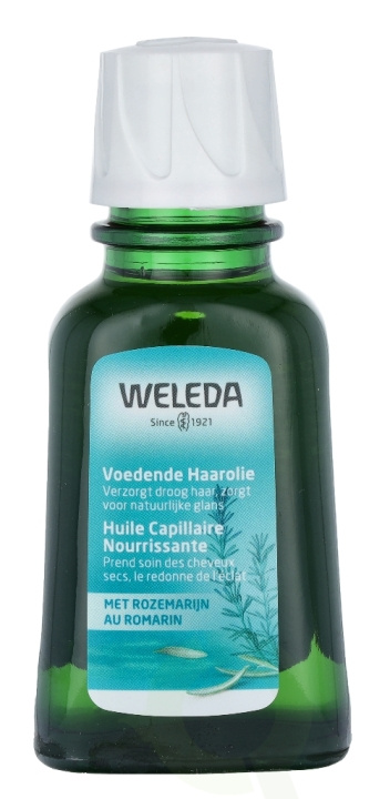 Weleda Nourishing Hair Oil 50 ml With Rosemary i gruppen SKÖNHET & HÄLSA / Hår & Styling / Hårvårdsprodukter / Hårolja hos TP E-commerce Nordic AB (C58282)