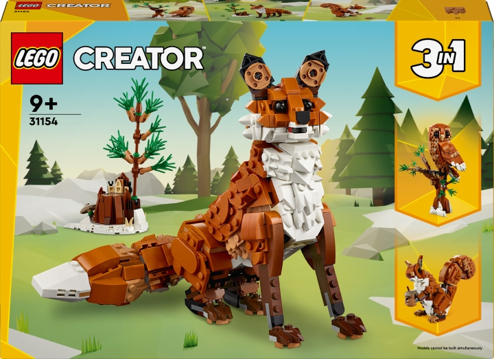 LEGO Creator 31154 - Skogens djur Räv i gruppen LEKSAKER, BARN- & BABYPRODUKTER / Leksaker / Byggleksaker / Lego hos TP E-commerce Nordic AB (C58540)