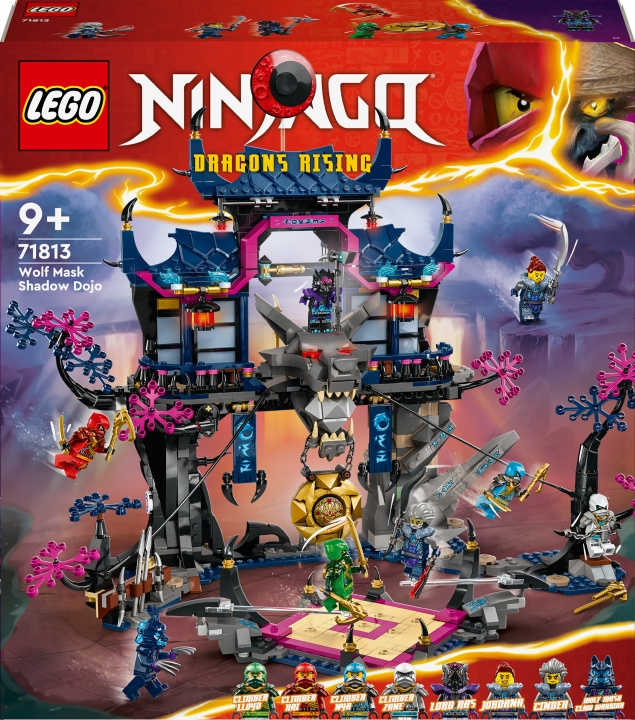 LEGO Ninjago 71813 - Wolf mask shadow dojo i gruppen LEKSAKER, BARN- & BABYPRODUKTER / Leksaker / Byggleksaker / Lego hos TP E-commerce Nordic AB (C58542)