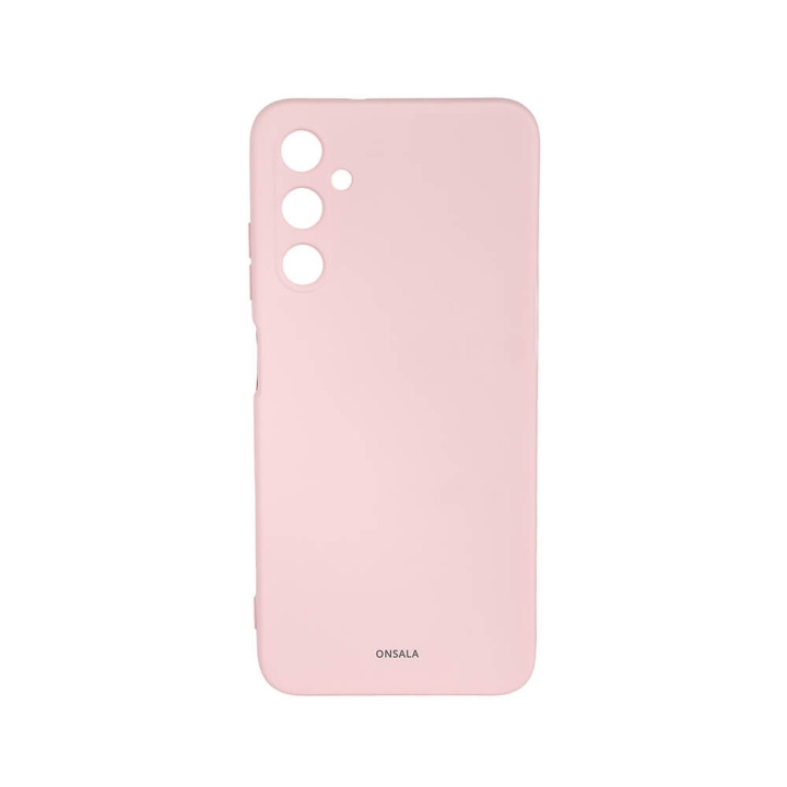 Onsala Mobilskal med Silikonkänsla Chalk Pink - Samsung A05s 4G i gruppen SMARTPHONE & SURFPLATTOR / Mobilskydd / Samsung hos TP E-commerce Nordic AB (C58603)