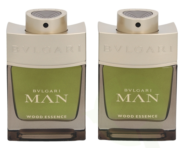 Bvlgari Man Wood Essence Duo Set 120 ml EDP - 2x60ml i gruppen SKÖNHET & HÄLSA / Presentkit / Presentkit För Honom hos TP E-commerce Nordic AB (C59045)