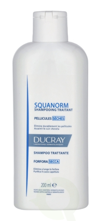 Ducray Squanorm Anti-Dandruff Treatment Shampoo 200 ml i gruppen SKÖNHET & HÄLSA / Hår & Styling / Hårvårdsprodukter / Schampo hos TP E-commerce Nordic AB (C60335)