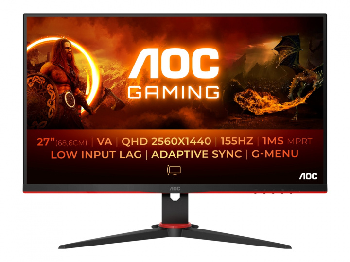 AOC Gamingskärm Q27G2E/BK 27