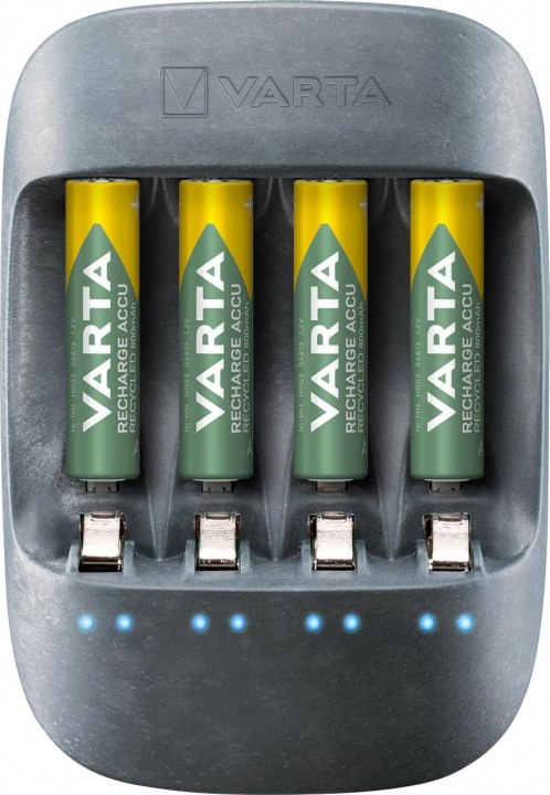 Varta Eco Charger + 4x56816 AA 2100 mAh i gruppen HEMELEKTRONIK / Batterier & Laddare / Laddningsbara batterier / AA hos TP E-commerce Nordic AB (C60793)
