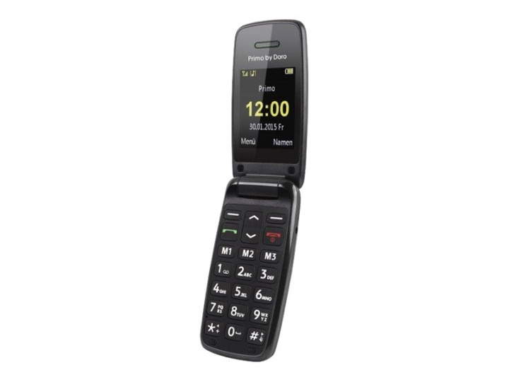 Doro Primo 401 2 Svart i gruppen SMARTPHONE & SURFPLATTOR / Mobiltelefoner & smartphones hos TP E-commerce Nordic AB (C60911)